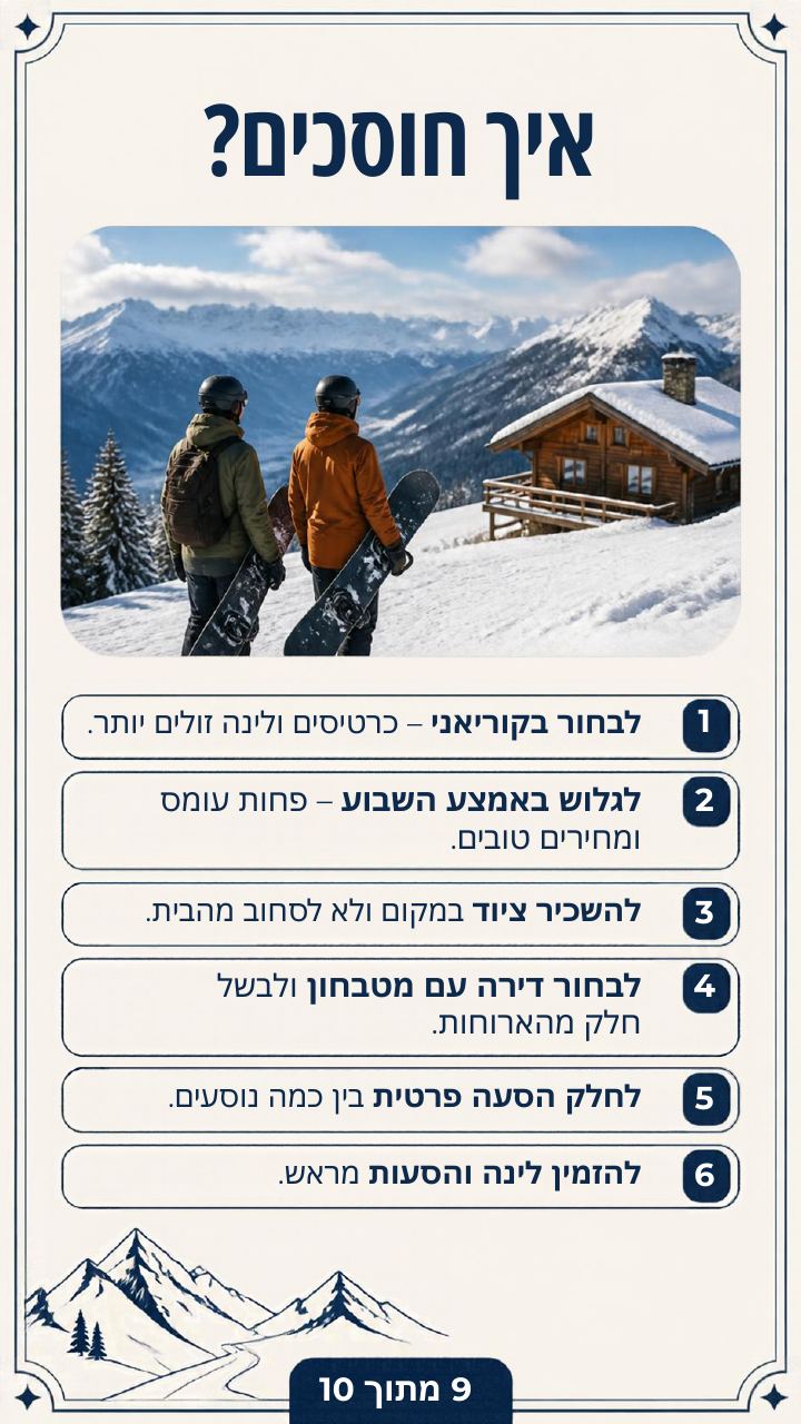 מדריך הוצאות סקי, עמוד 9 מתוך 10